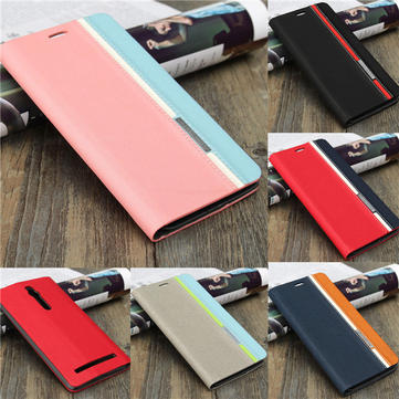 Mohoo PU Leather Wallet Stand Case Cover For Asus Zenfone 2 (ZE550ML/551ML) 5.5 Inch