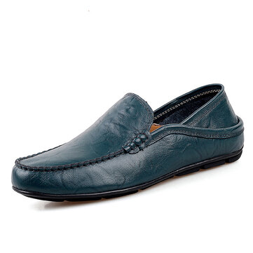 Large Size Soft Leather Formal Shoes