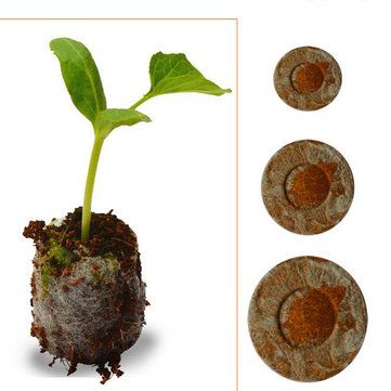 Honana HG-GT10 10Pcs Seedling Soil Block Peat Pellets Seeds Starter