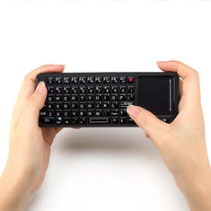Lefant T1 Mini 2.4GHz Wireless Keyboard Fly Mouse with Touchpad for PC Pad Android/Google TV Box PS3