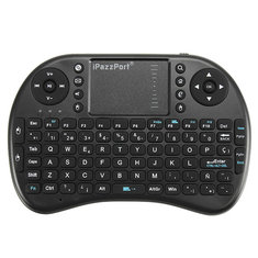 Ipazzport I8 2.4G Wireless Spainish Version Rechargeable Mini Keyboard Touchpad Airmouse