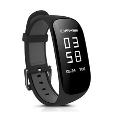Z17 HR 0.96inch OLED Real-Time Heart Rate Monitor Pedometer Smart Bracelet For iphone X 8 Samsung S8