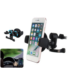 Qi Wireless 360 Degree Rotation Car Air Vent Holder Charger for Samsung S8 Plus S7