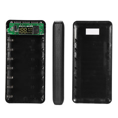 DIY 3 Port USB Mobile Power Bank Charger Case 5V 2A 7x 18650 Battery Kit Box