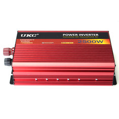 2500W Car Inverter DC 12V To AC 220V Power Converter Charger Modified Sine Ware