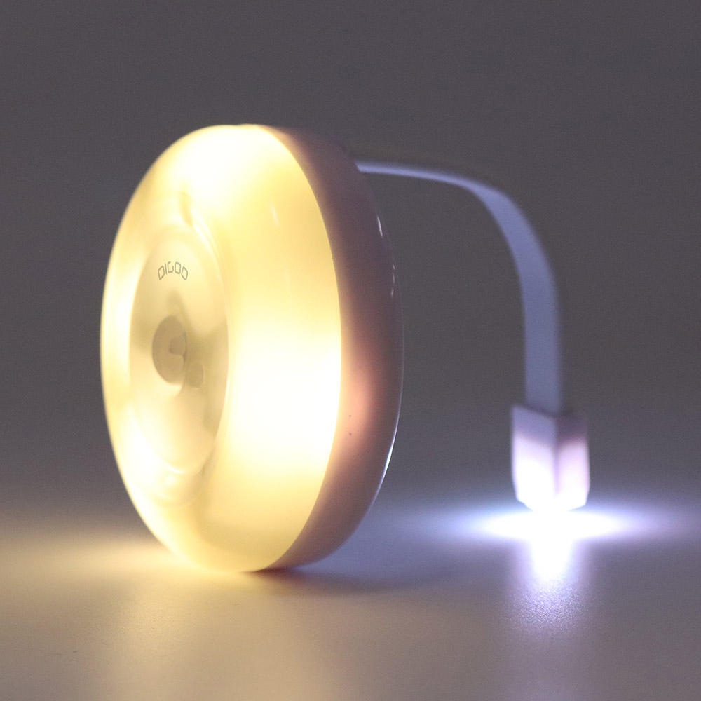Digoo DG-TL280  - Luce notturna da Bagno con Sensore si Movimento e 8 Colori LED