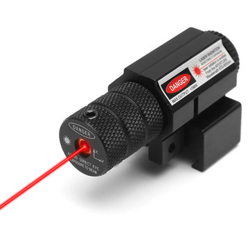 Mini Red Laser Sight Hang Type Tactical 20mm Picatinny Rail Mount