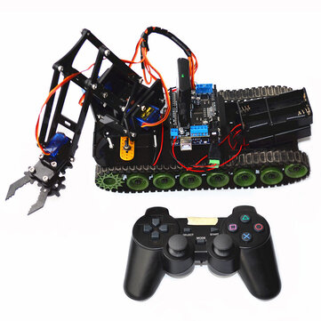 RC Robot Chassis Kit Robot Tank Toys With Servo Arduino