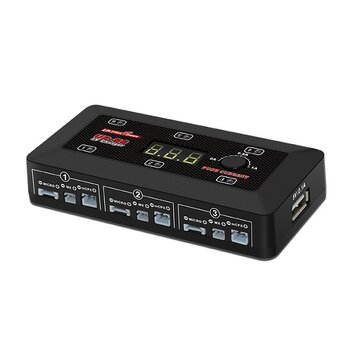 Ultra Power UP-S6 6x4.35W DC 1S Balance Charger for LiPO Battery