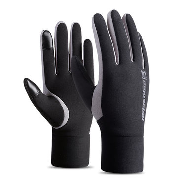 Waterproof Touchscreen Mittens Winter Fleece Motorcycle Gloves