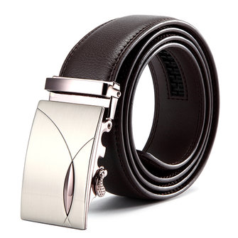 Unisex Men Stretch Braided Elastic Woven Leather Buckle Belt - US$7.22