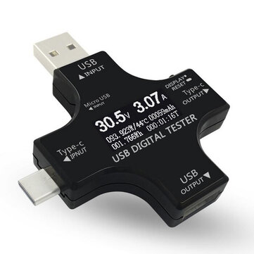 DANIU 2 in 1 Type-c USB Safety Multifunctional Tester