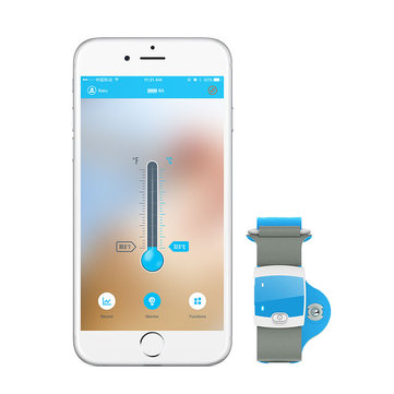 Vvcare BC-DQ02 Смарт Bluetooth 24-часовой термометр монитора лихорадки